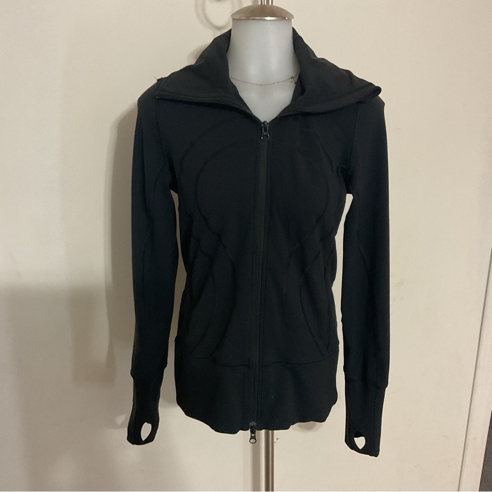 Lululemon Black Jacket Size 6